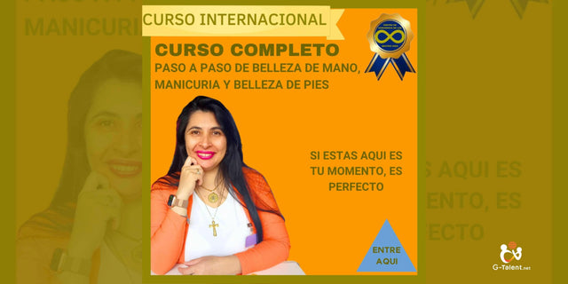 Video introductorio del curso completo de manicura, con técnicas paso a paso para el cuidado y embellecimiento de manos y pies