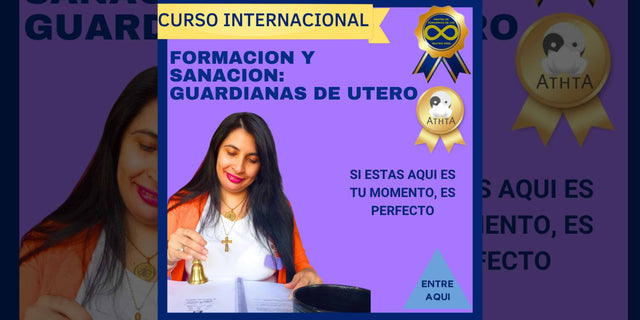 Video introductorio de la formación Guardianas de Útero, enseñando prácticas de sanación femenina, activación energética y acompañamiento sagrado del linaje uterino