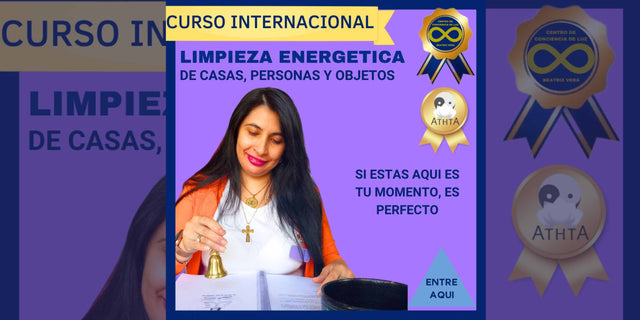 Video introductorio del curso de iniciación en limpieza energética para personas y lugares, con prácticas espirituales básicas y poderosas