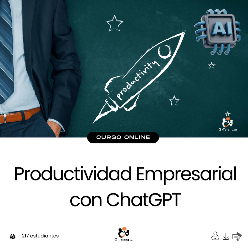 Productividad Empresarial con ChatGPT - G - Talent.Net