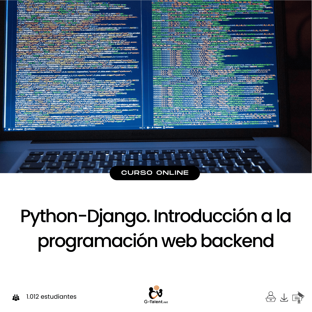 Python - Django: Introducción a la programación web backend - G - Talent.Net