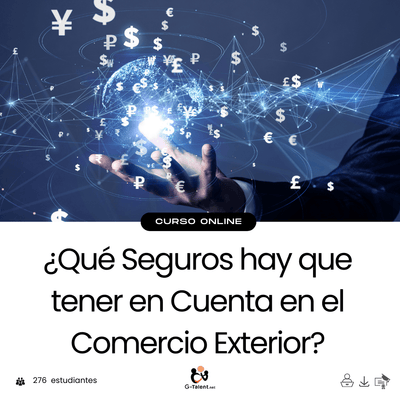 ¿Qué seguros hay que tener en cuenta en el comercio exterior? - G - Talent.Net