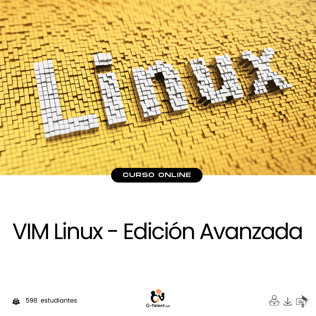 VIM Linux - Edición Avanzada - G - Talent.Net